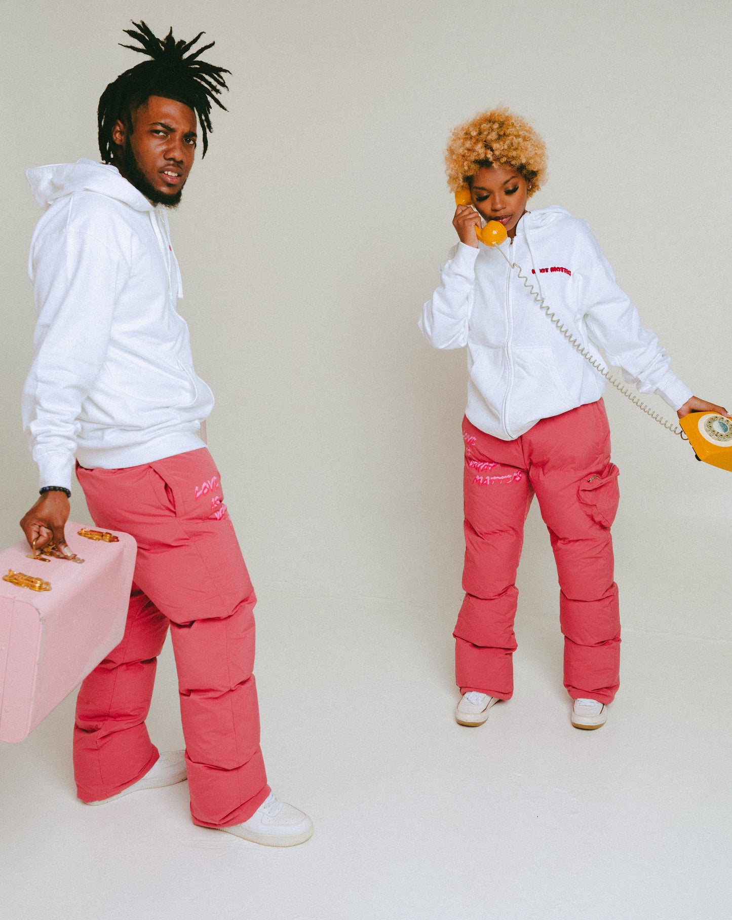 Love Is What Matters Puffer Pants