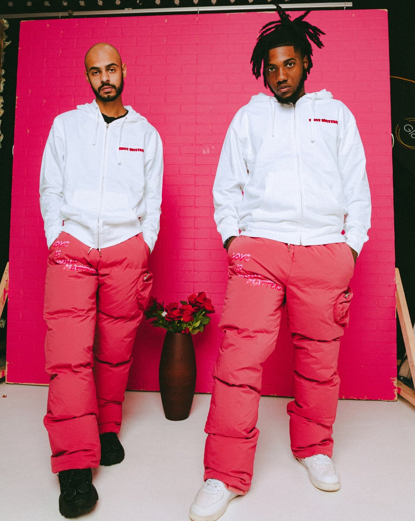 Love Is What Matters Puffer Pants