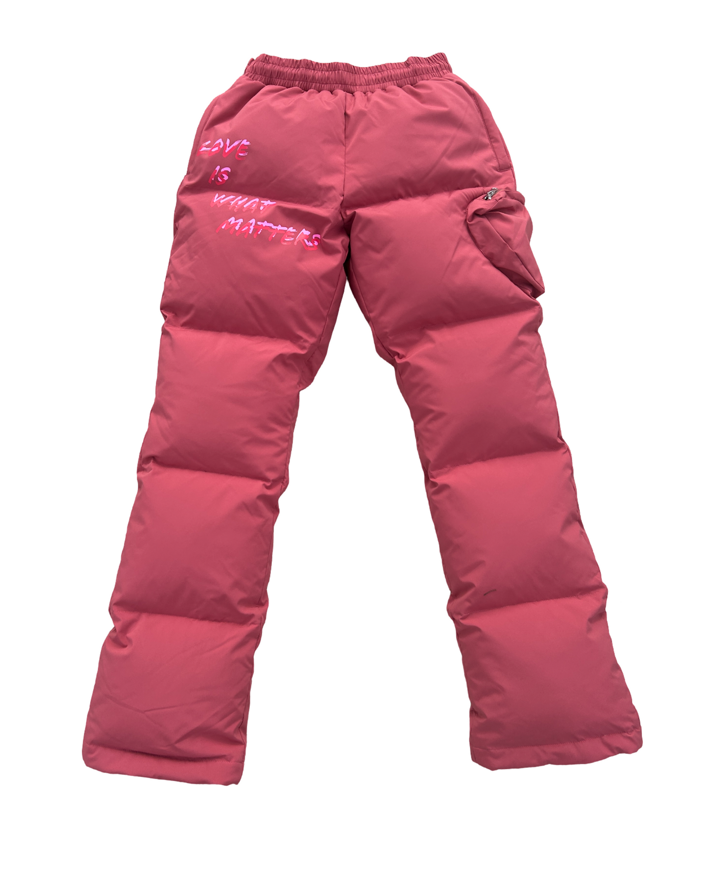 Love Is What Matters Puffer Pants