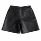 Cracked Leather Shorts