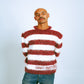 What Matters Burgundy Mohair Sweater